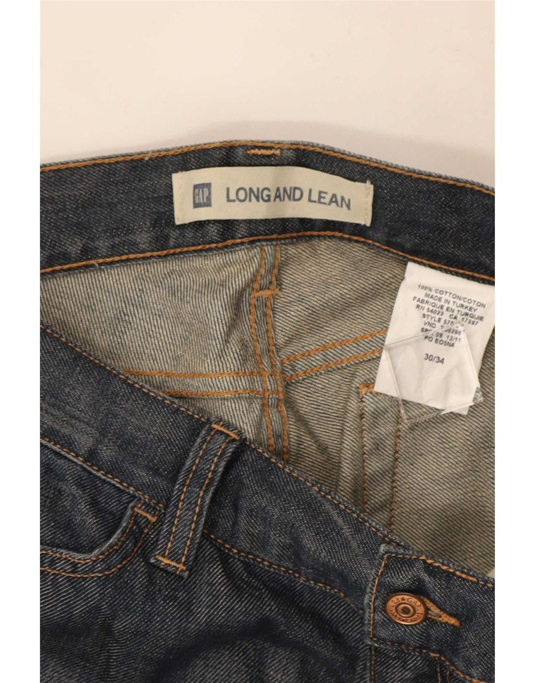 Gap Damen-Cropped-Jeans W30 L25 Blaue Baumwolle
