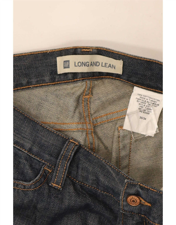 Gap Damen-Cropped-Jeans W30 L25 Blaue Baumwolle