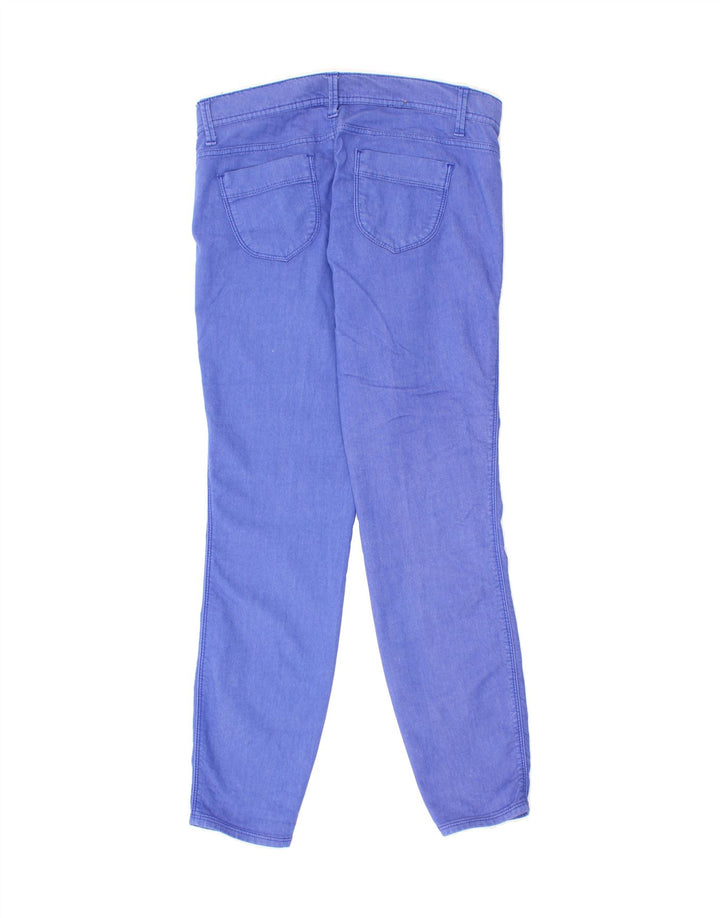 BENETTON Womens Jegging Jeans W32 L30 Purple Cotton Vintage Benetton and Second-Hand Benetton from Messina Hembry 