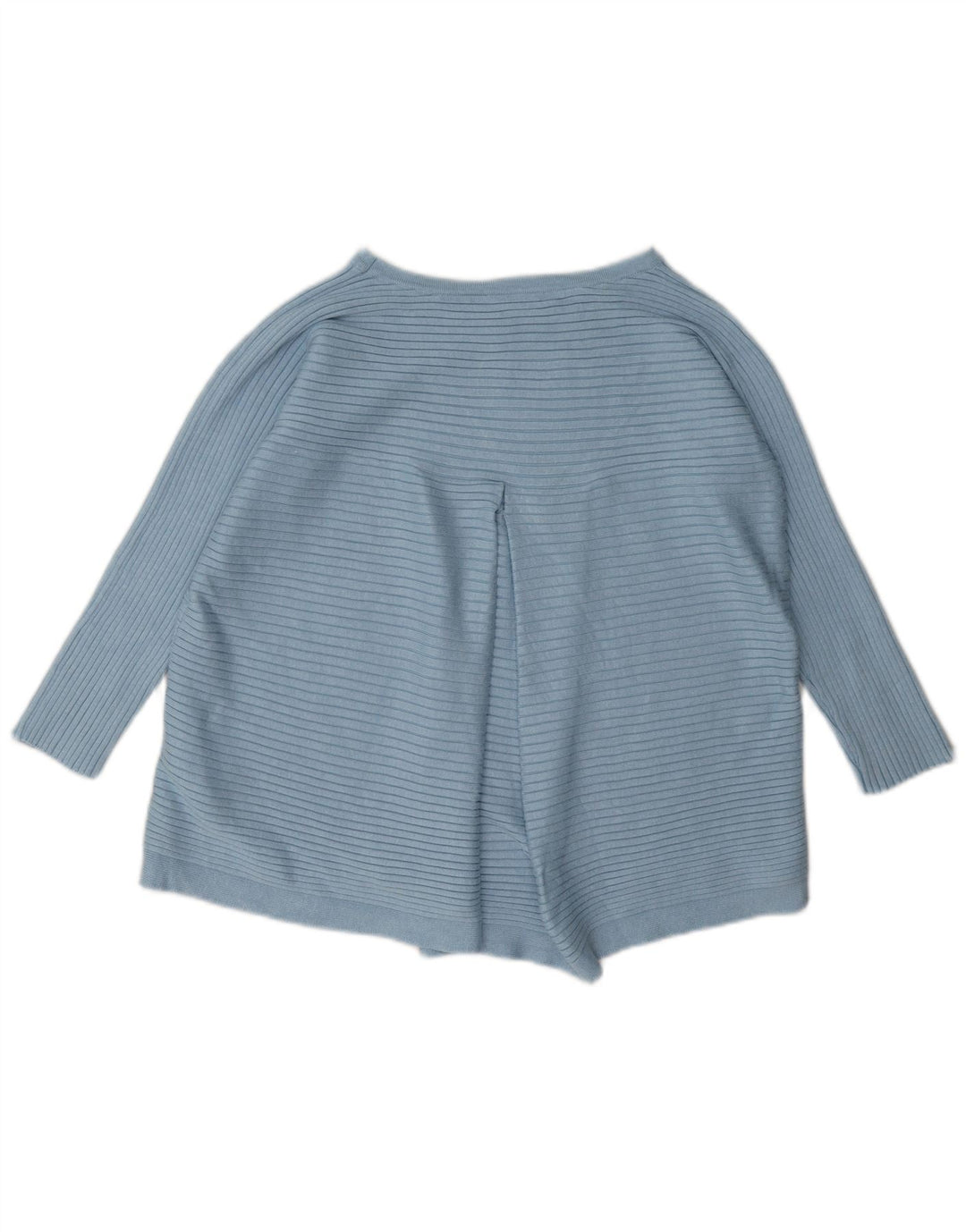 Phase Eight Damen-Top, normal, 3/4-Ärmel, UK-Größe 44, Größe L, blau gestreift, Viskose