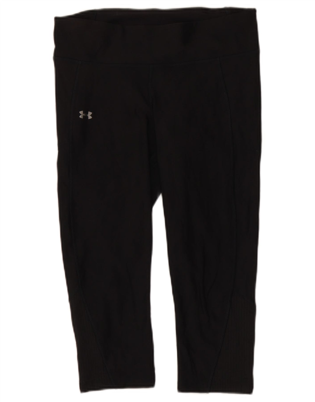 Under Armour Damen Capri-Leggings UK 14 Large Schwarz