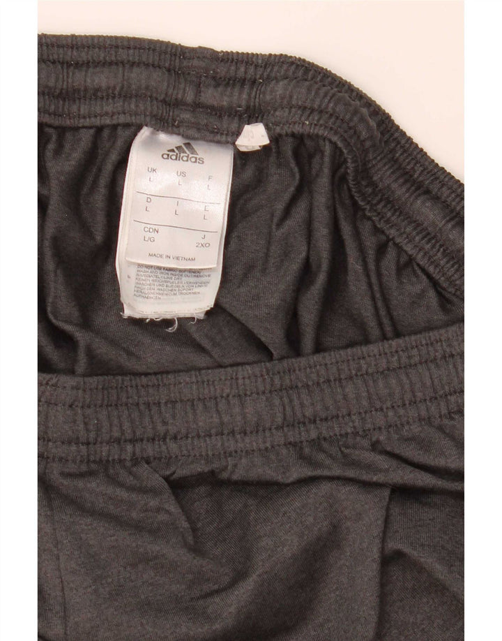Adidas Herren Climalite Sport Shorts Large Grau Polyester