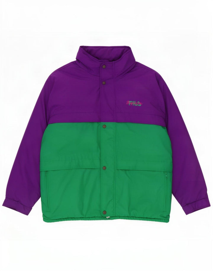 Fila Herren Skijacke UK 42 XL Lila Colourblock Polyester