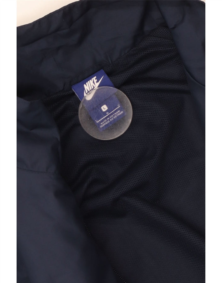 NIKE Herren-Trainingsanzug-Oberteil, Jacke, Größe L, Marineblau