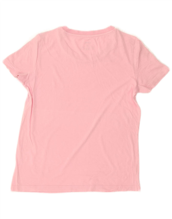 Adidas Damen T-Shirt Top UK 12/14 Mittelrosa