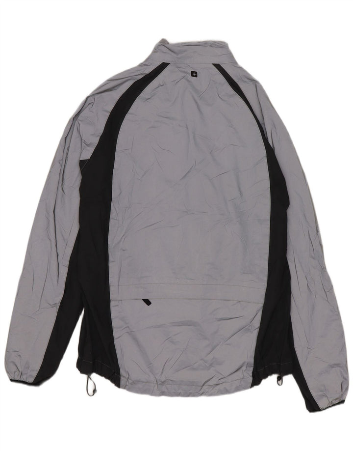 Mountain Warehouse Damen-Trainingsanzugoberteil, UK-Größe 12, Mittelsilber