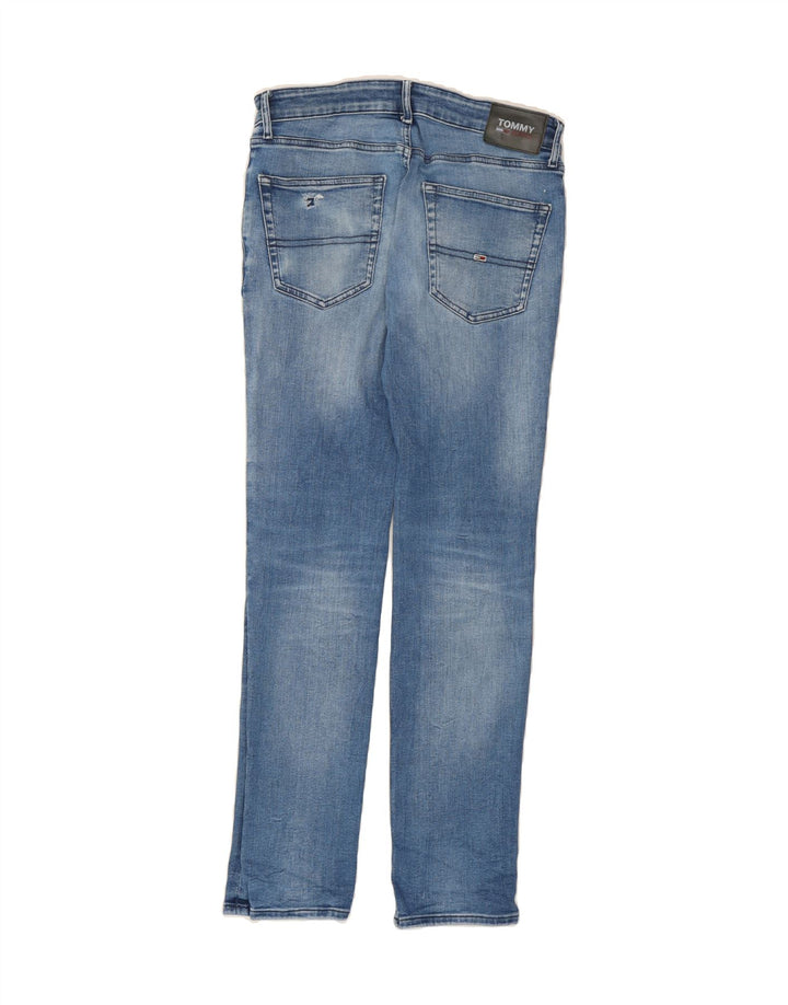 TOMMY JEANS Womens Scanton Slim Jeans W32 L32 Blue Cotton Vintage Tommy Jeans and Second-Hand Tommy Jeans from Messina Hembry 
