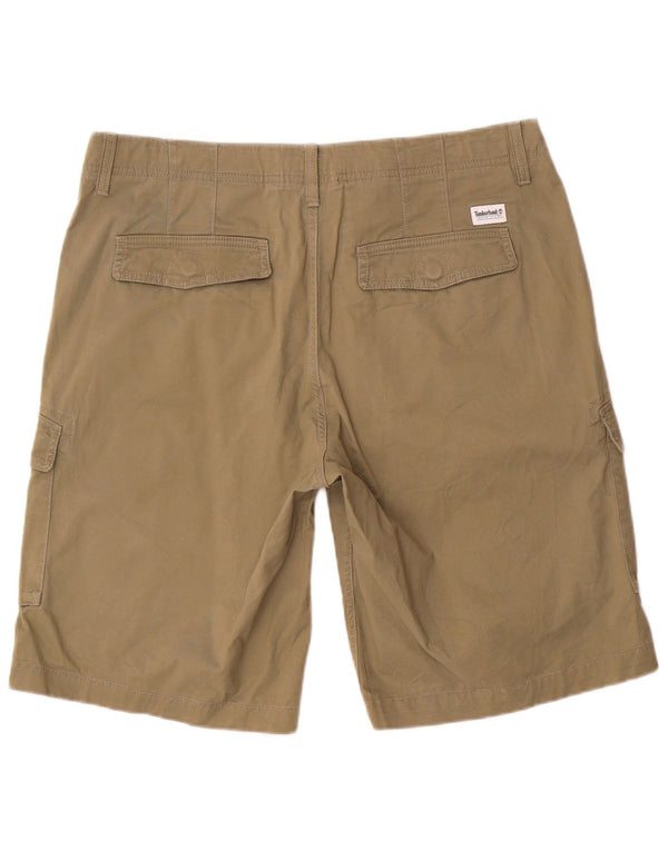 Timberland Herren Cargoshorts W36 Large Khaki Baumwolle