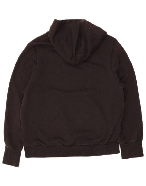 Adidas Mädchen Graphic Hoodie Pullover 9–10 Jahre schwarze Baumwolle