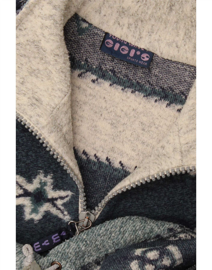 Gigi's Herren-Pullover mit Reißverschluss am Hals, 2XL, mehrfarbig, Fair Isle