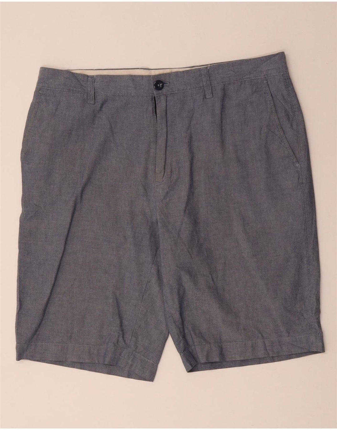 J. CREW Herren Chinoshorts W33 mittelblaue Baumwolle