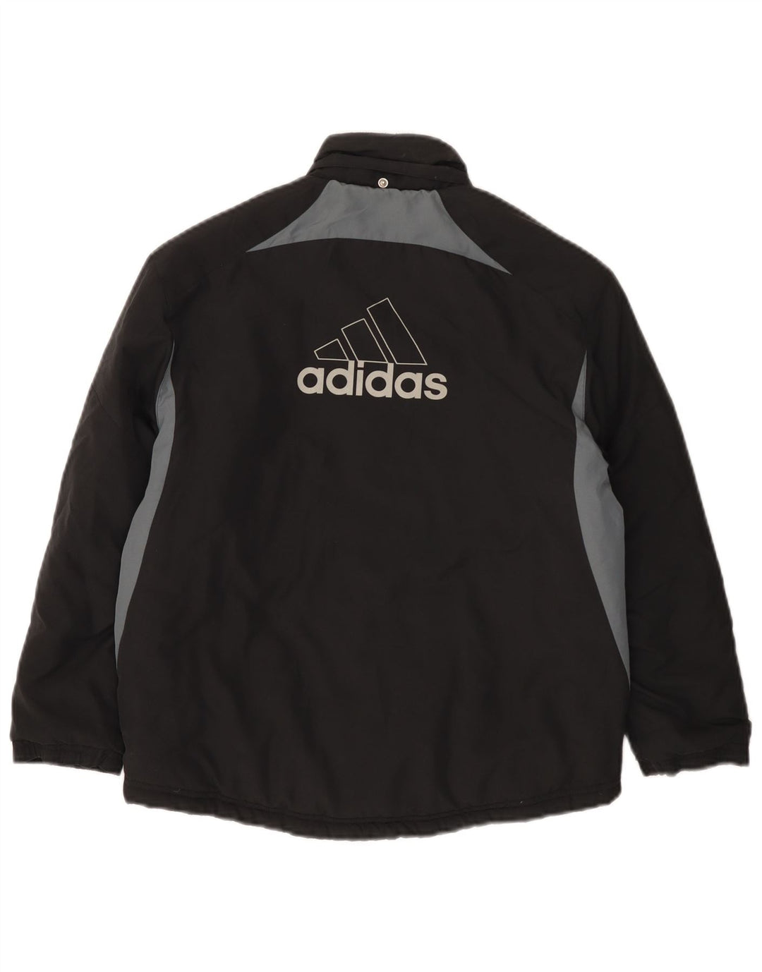 ADIDAS Grafische Windjacke für Jungen, 9–10 Jahre, Schwarz, Farbblock