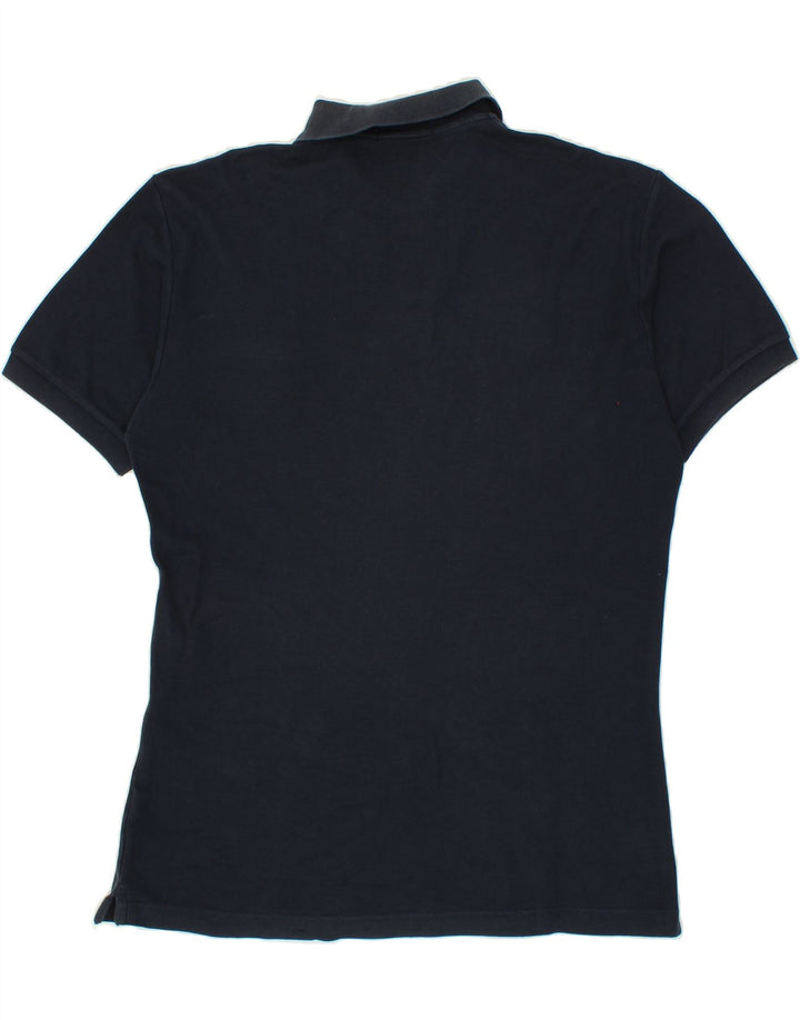 FILA Mens Polo Shirt IT 52 Large Navy Blue Vintage Fila and Second-Hand Fila from Messina Hembry 