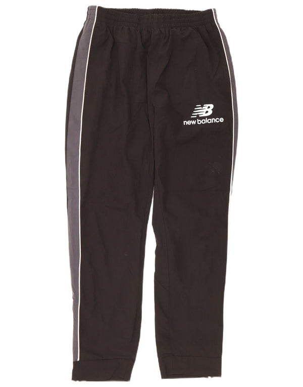 New Balance Herren-Trainingshose, Jogginghose, Mittelschwarz, Farbblock