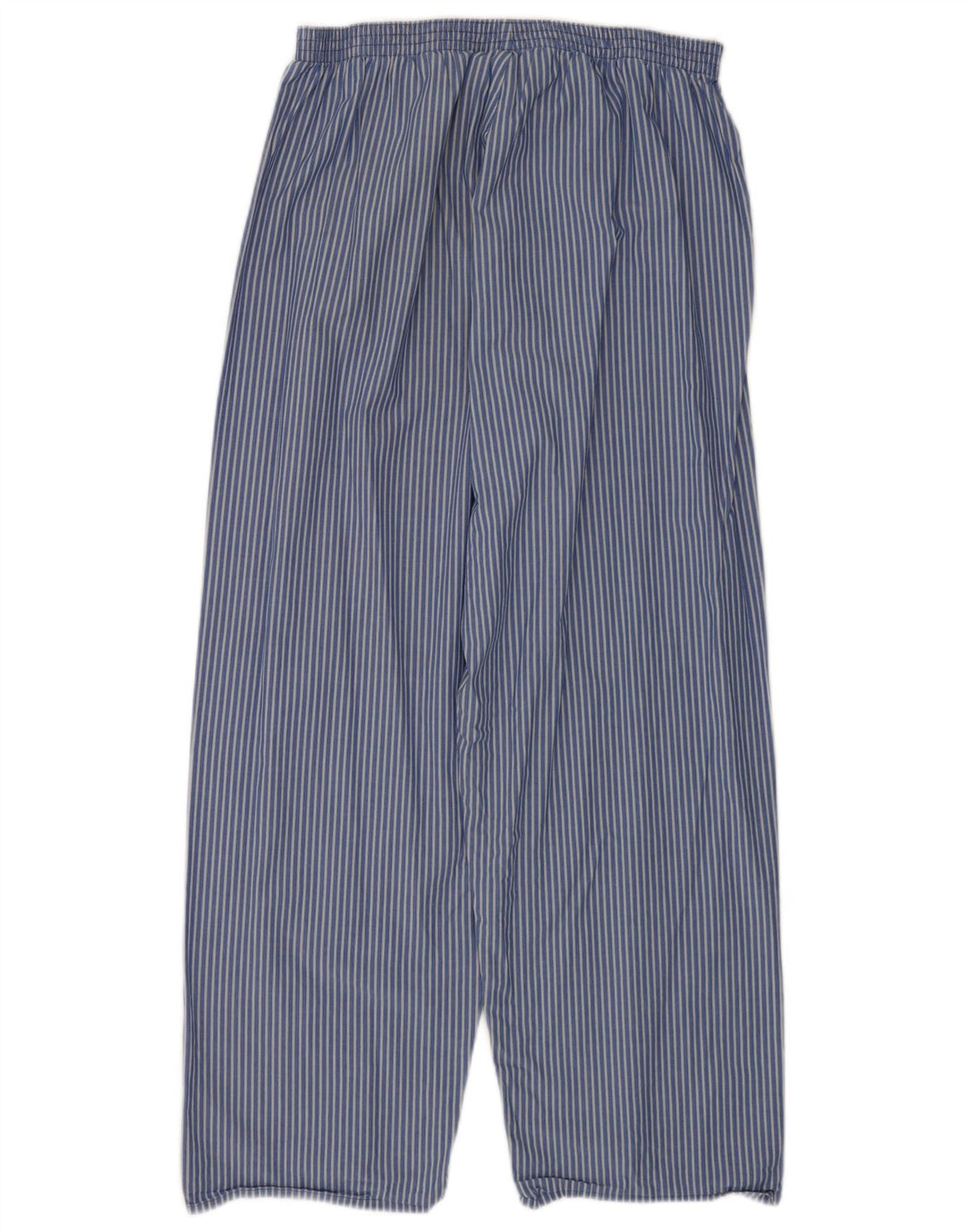 Marks & Spencer Herren-Freizeithose, Größe M, W33, L26, blaue Nadelstreifen