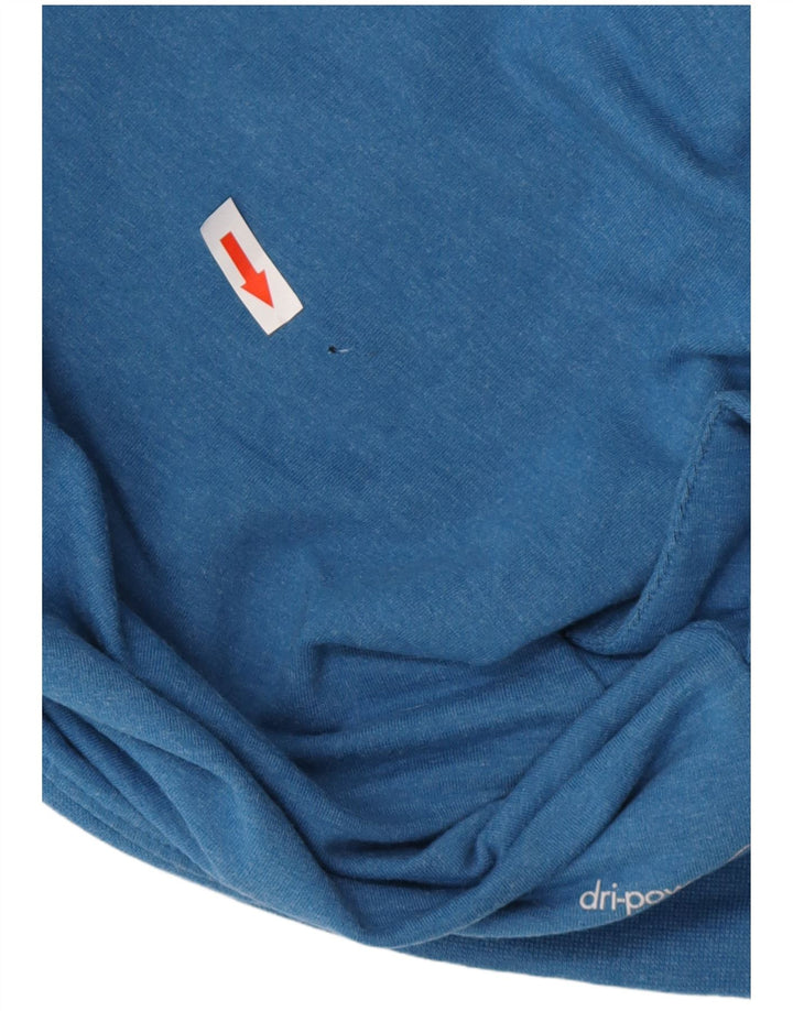 RUSSELL ATHLETIC Herren Dri-Power Kapuzenpullover Small Blau Polyester