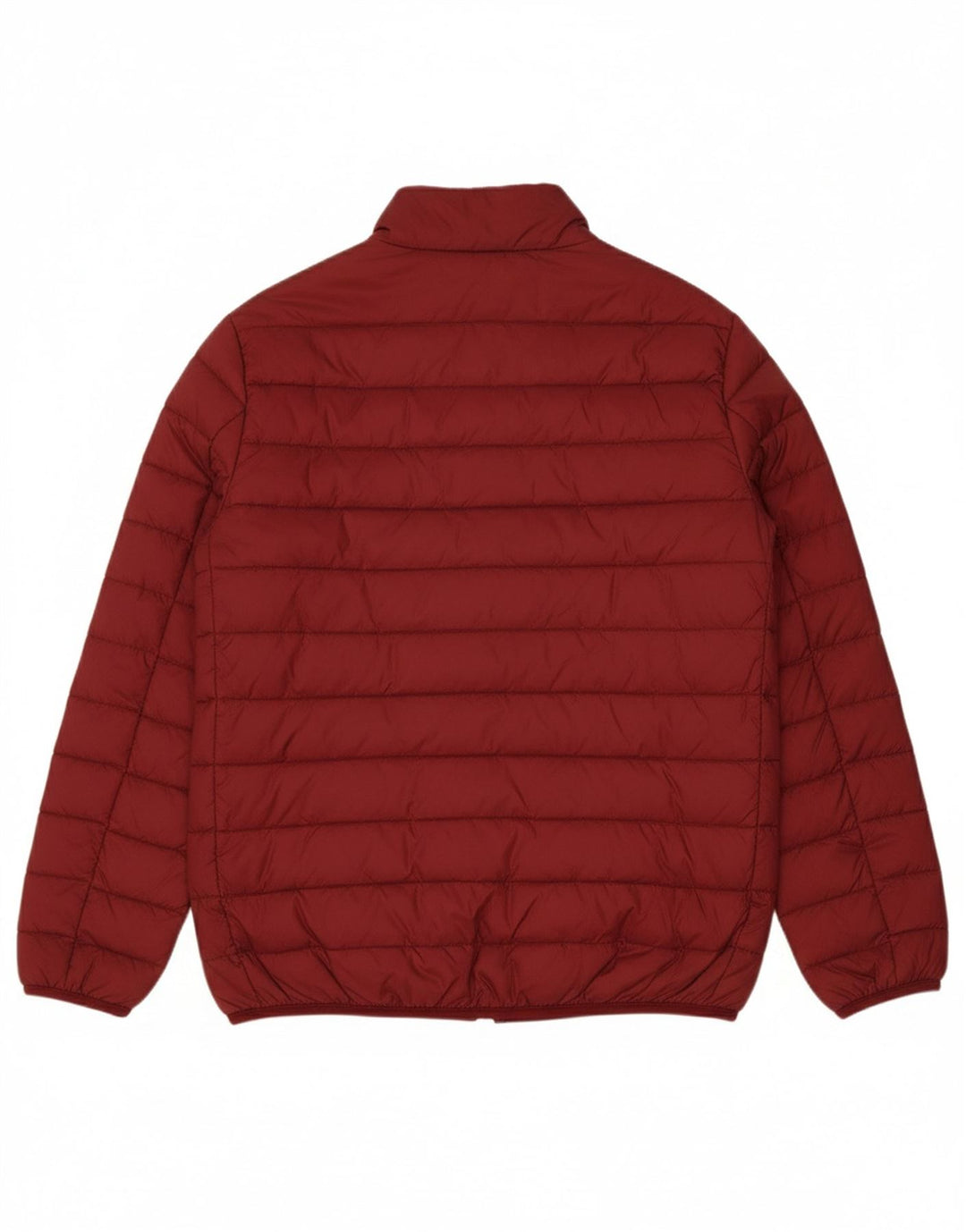 TRUSSARDI Mens Padded Jacket UK 44 2XL Red Nylon