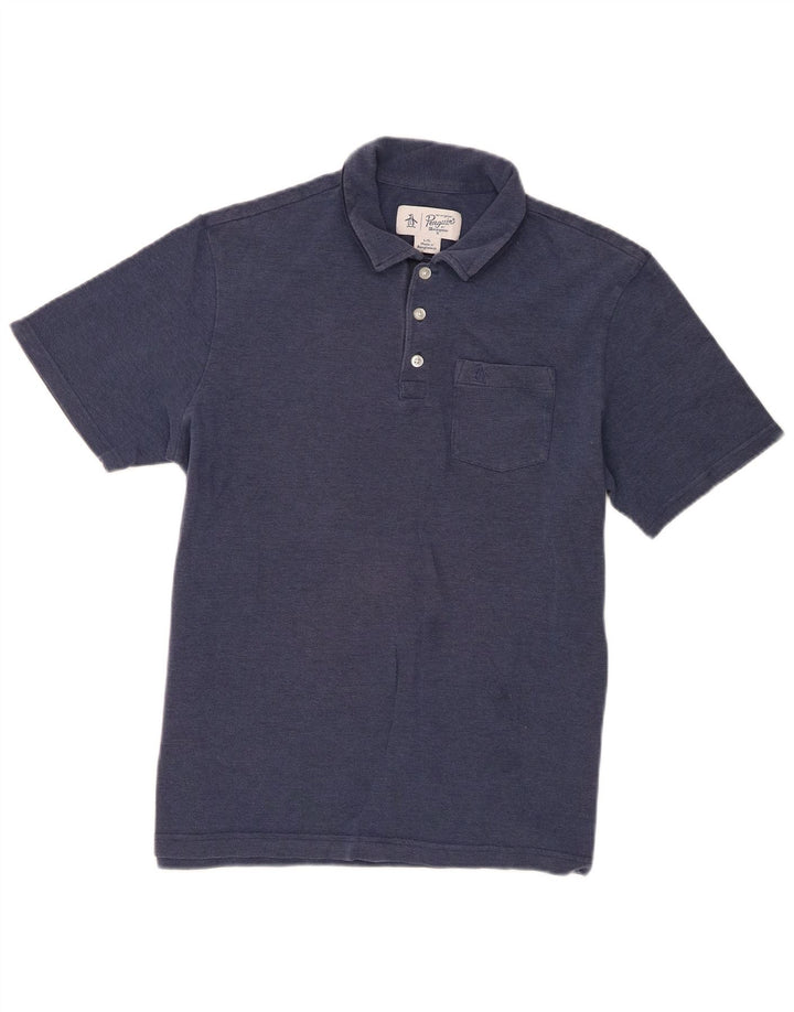 Penguin Herren-Poloshirt, groß, marineblau, Baumwolle
