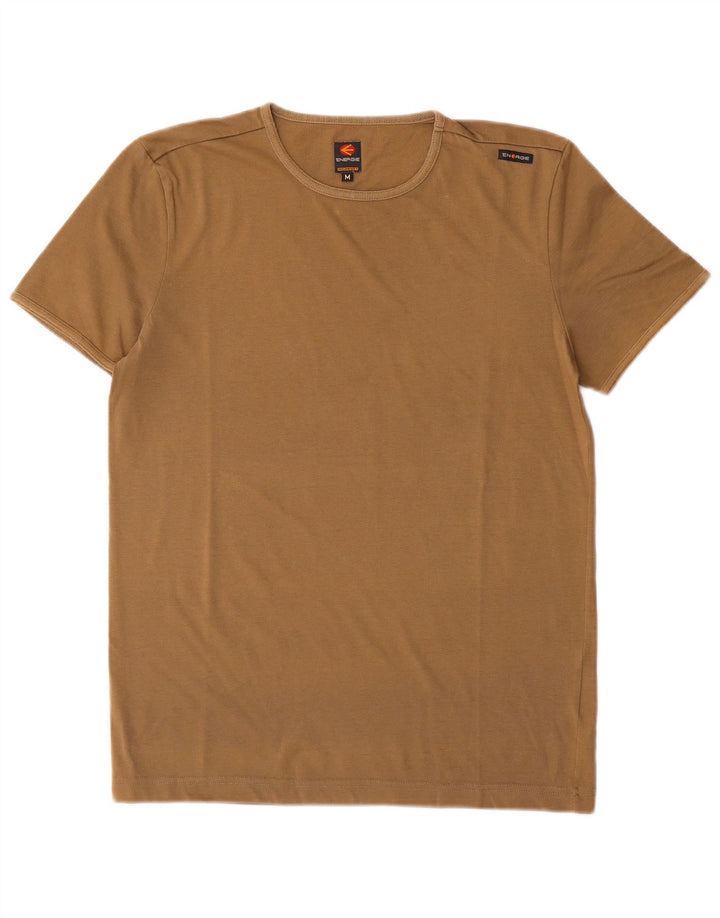 Energie Herren T-Shirt Top mittelbeige Baumwolle