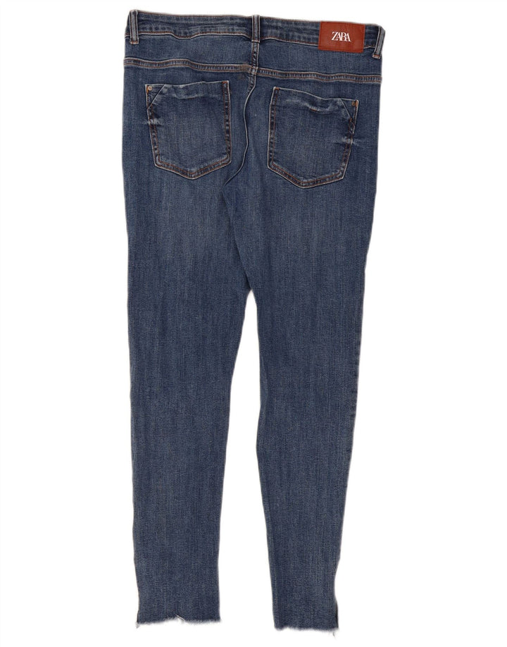 Zara Damen Skinny Jeans EU 40 Medium W30 L27 Blau