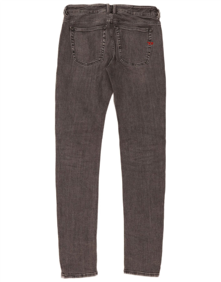 Diesel Herren Skinny Jeans W30 L32 Graue Baumwolle