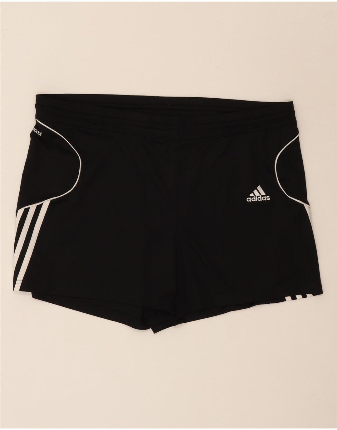 ADIDAS Damen Climacool Sport Shorts UK 12/14 Medium Schwarz