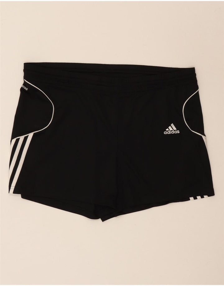 ADIDAS Damen Climacool Sport Shorts UK 12/14 Medium Schwarz