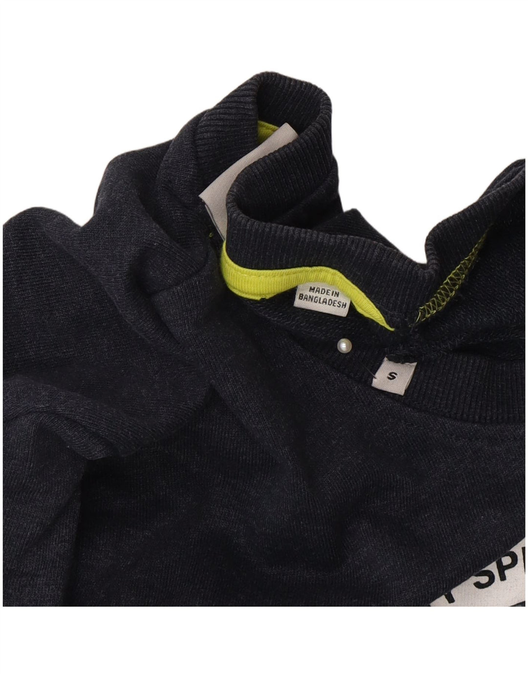 Jack & Jones Herren-Sweatshirt mit Grafik, Größe S, marineblau, Baumwolle