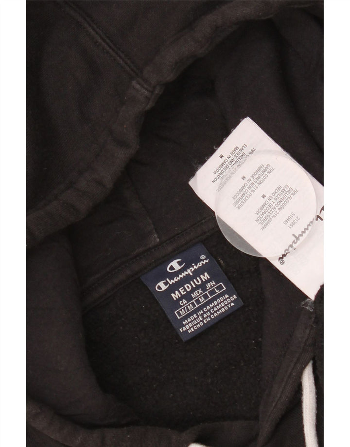 Champion Herren-Kapuzenpullover mit Grafik, mittelschwarz, Baumwolle