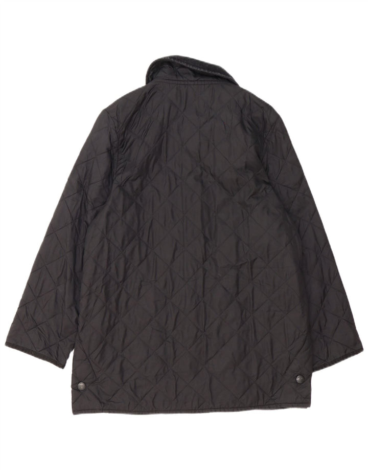 Barbour Damen Steppjacke UK 18 XL Schwarz Polyamid