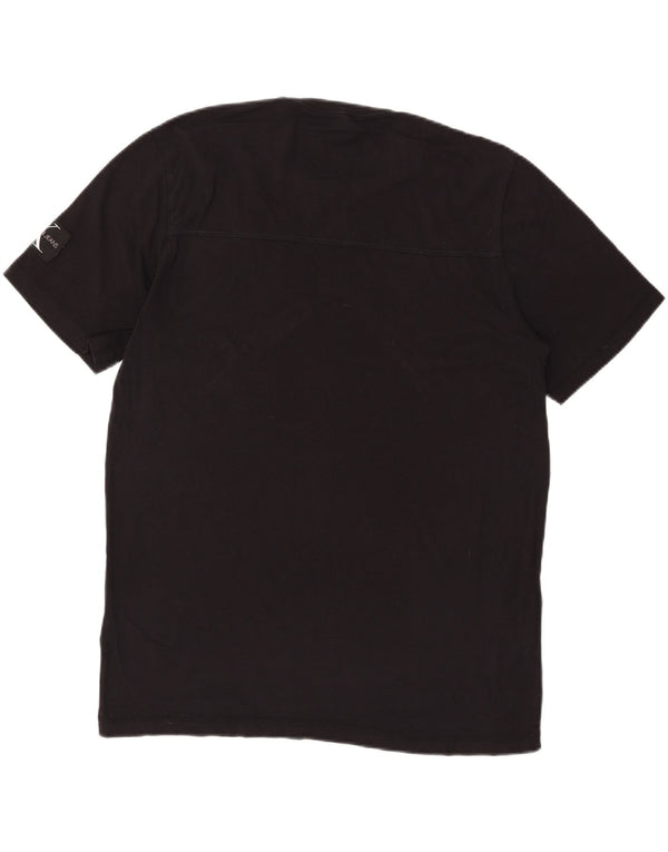 Calvin Klein Jeans Mens T-Shirt Top 2XL Black Cotton