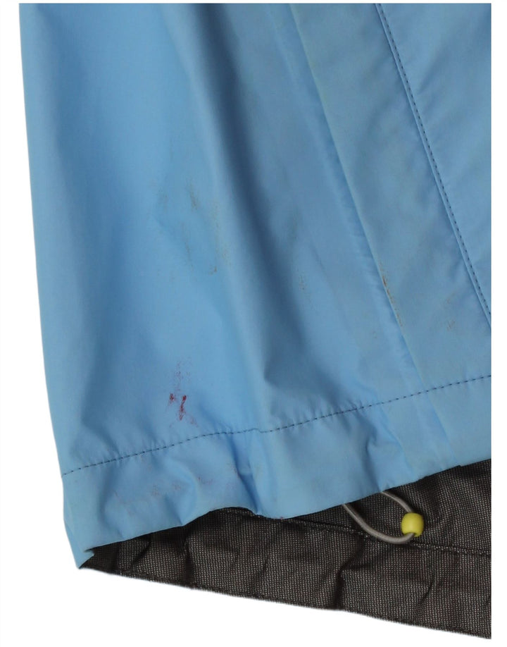 Escada Damen Übergroße Regenjacke UK 10 Small Blau