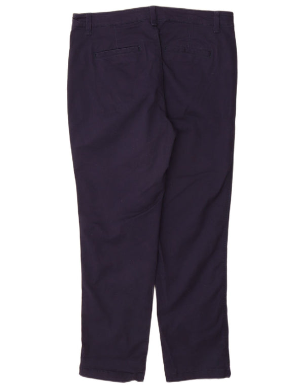 GAP Damen Girlfriend Chino-Hose US 8 Medium W32 L28 Marineblau