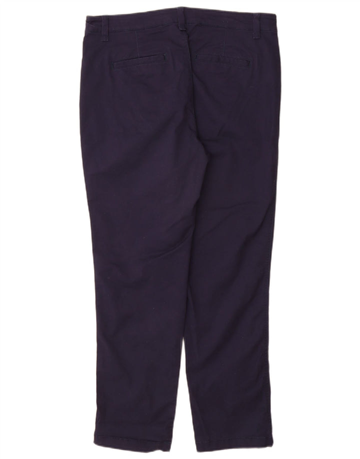 GAP Damen Girlfriend Chino-Hose US 8 Medium W32 L28 Marineblau