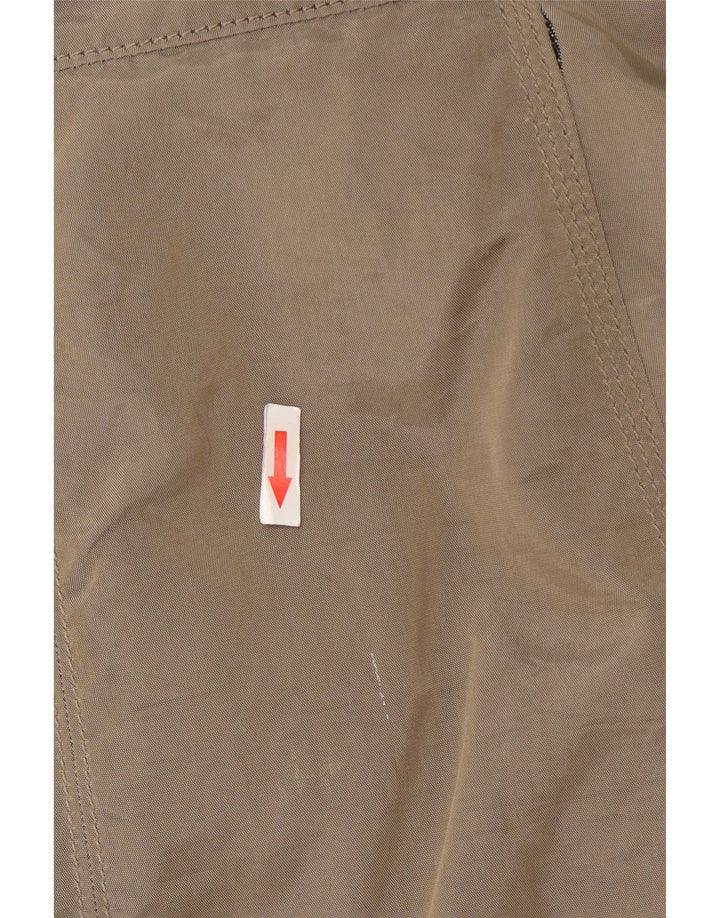PEUTEREY Wattierter Damenmantel mit Kapuze IT 48 XL Khaki Polyamid