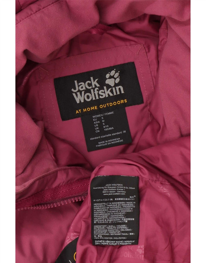 Mountain Warehouse Wattierter Damenmantel mit Kapuze, UK 8/10, Größe S, Rosa, Polyester