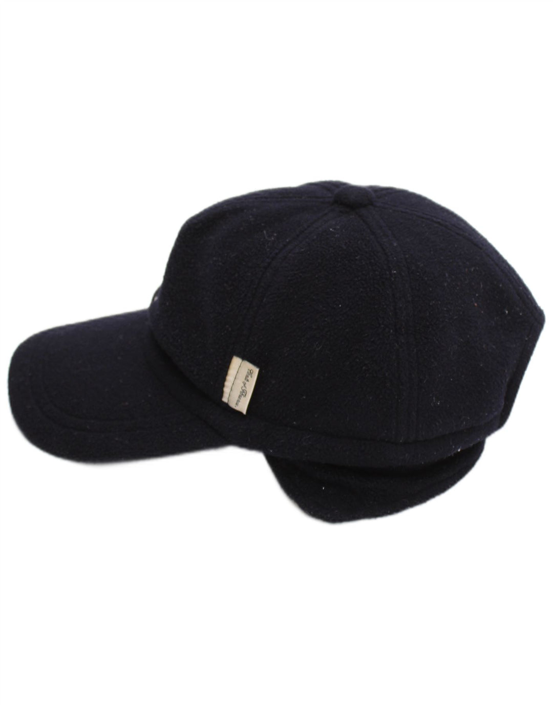 Conte of Florence Herren-Fleece-Baseballkappe mit Ohrenklappe, mittelschwarzes Polyester
