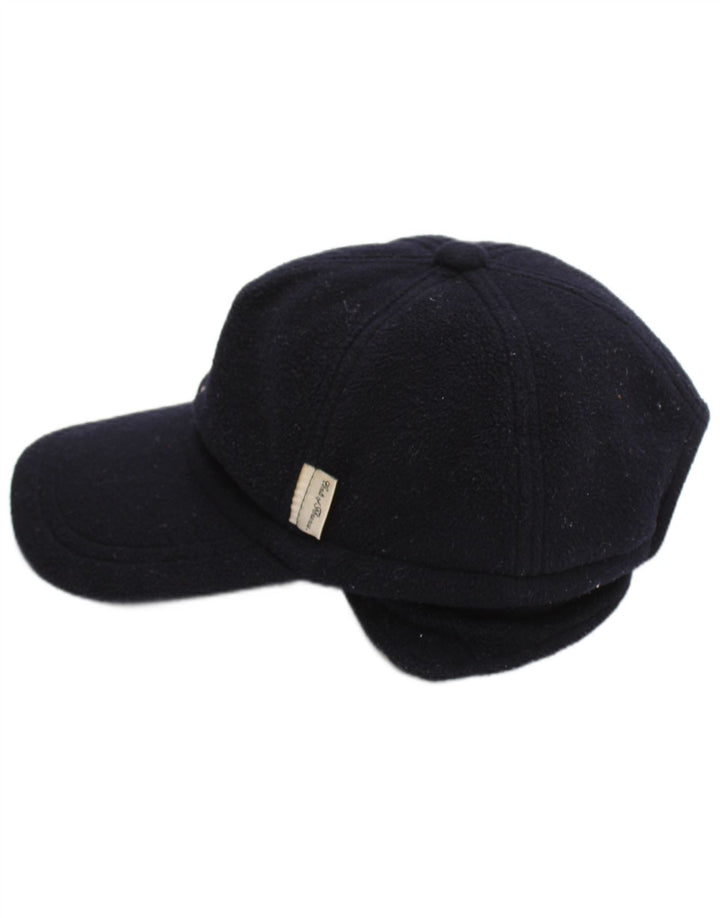 Conte of Florence Herren-Fleece-Baseballkappe mit Ohrenklappe, mittelschwarzes Polyester