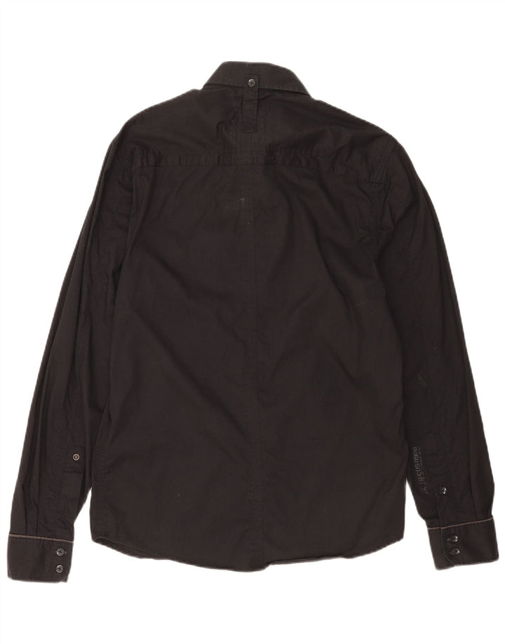 Jack & Jones Herrenhemd Mittelschwarze Baumwolle