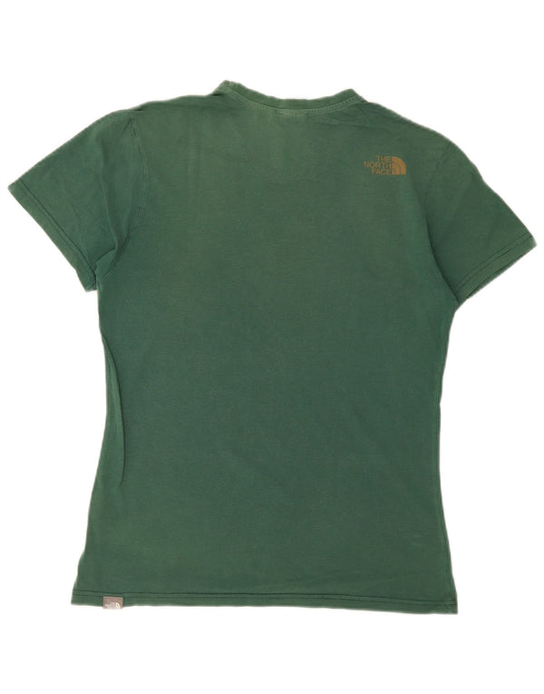 The North Face Herren T-Shirt Top Small Grün Baumwolle