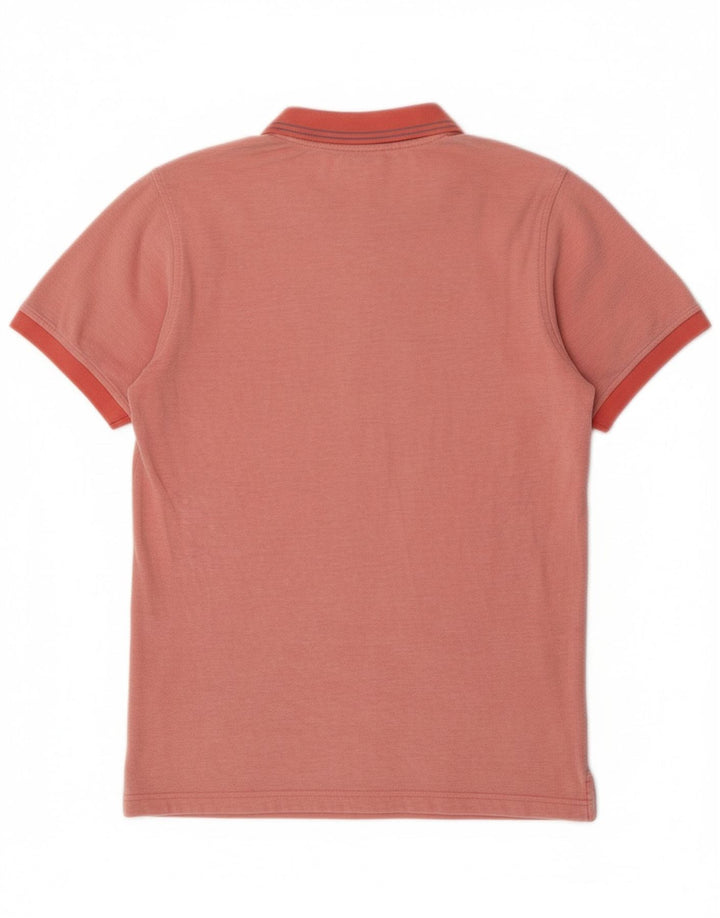 MARLBORO CLASSICS Mens Polo Shirt Small Pink Cotton