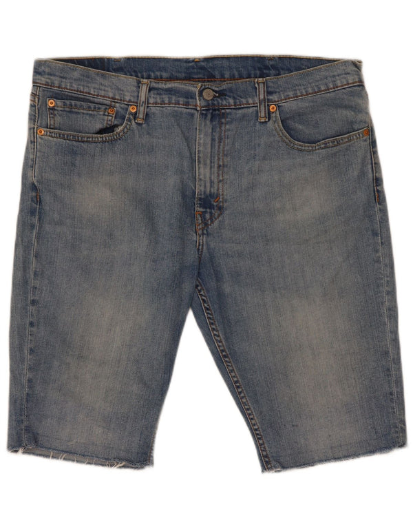 Levi's Herren 511 Slim Fit Denim Shorts W38 XL Blaue Baumwolle