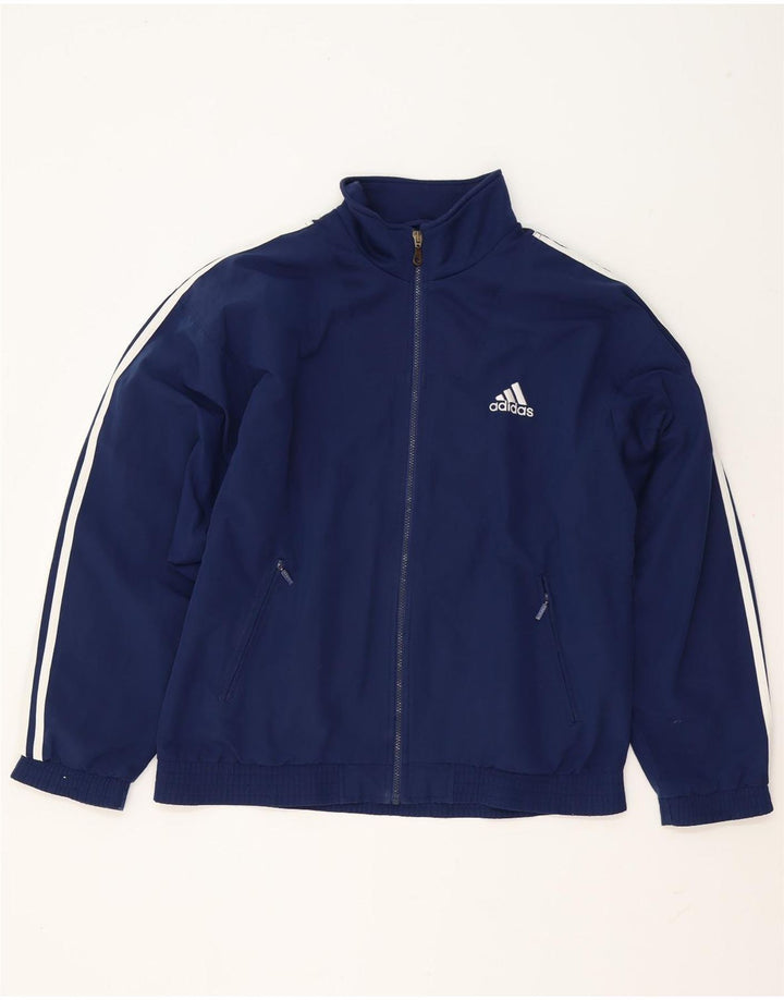 Adidas Herren Trainingsanzug Top Jacke UK 40/42 Mittel Marineblau