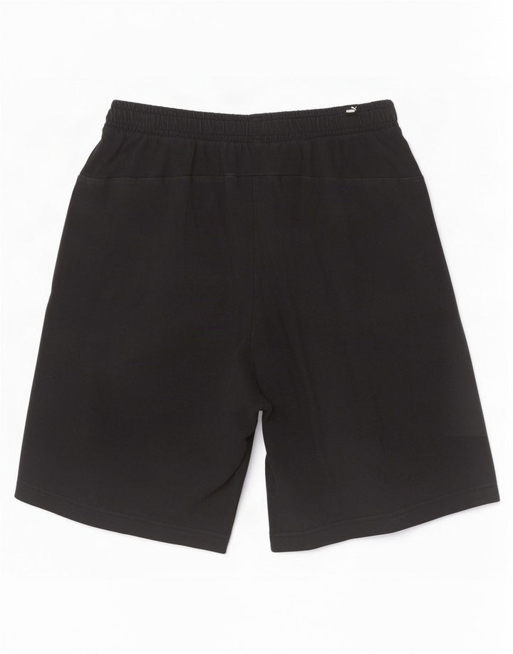 Puma Herren Graphic Sport Shorts Mittelschwarze Baumwolle