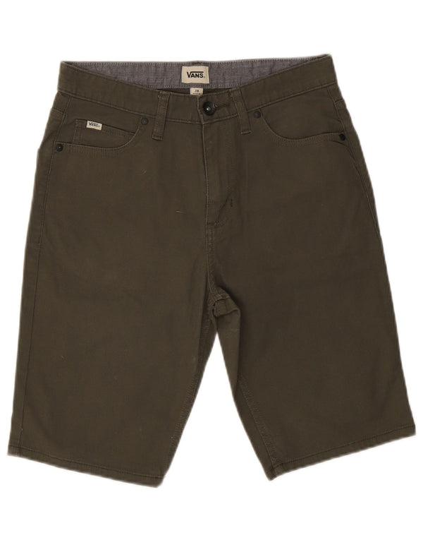 VANS Herren Freizeitshorts W28 Small Khaki Baumwolle