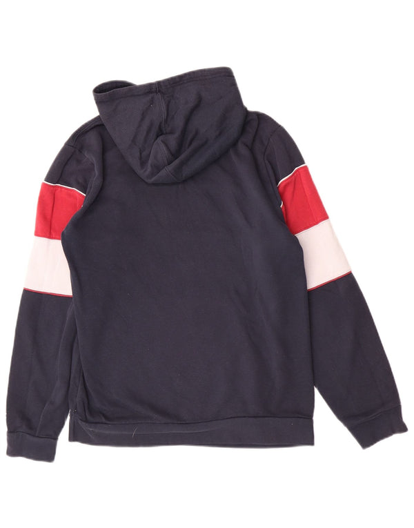 Champion Kapuzenpullover mit Grafik für Jungen, 13–14 Jahre, XL, Marineblau, Farbblock