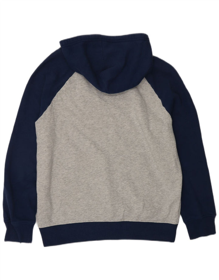 HURLEY Herren-Kapuzenpullover aus mittelgrauer Colourblock-Baumwolle