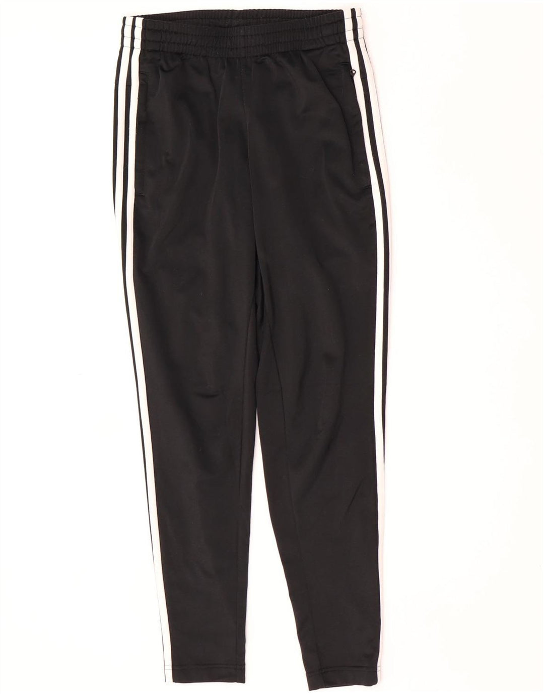 Adidas Damen Trainingshose UK 4/6 XS Schwarz Polyester