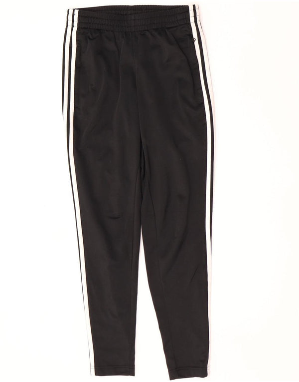Adidas Damen Trainingshose UK 4/6 XS Schwarz Polyester