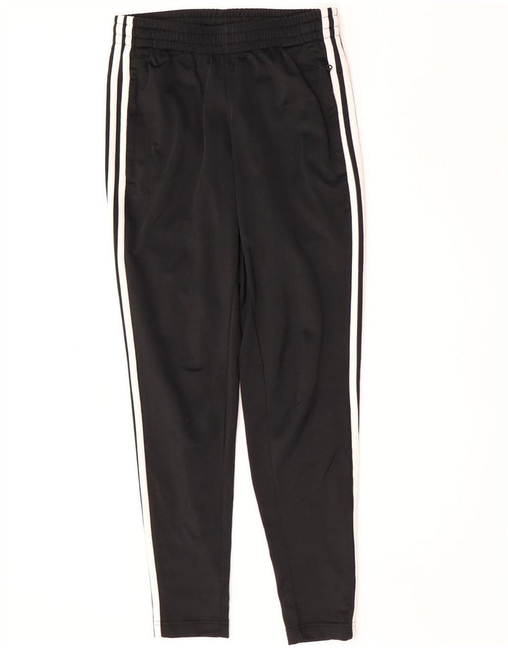 Adidas Damen Trainingshose UK 4/6 XS Schwarz Polyester